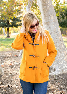 Orange Gloverall Duffle Coat