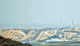 Gaza border - click for larger image