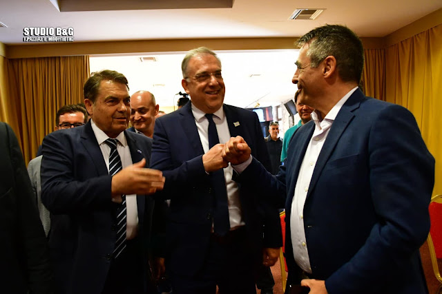 Ο Υπουργός Εσωτερικών παρουσίασε στο Άργος τα έργα του «Αντώνης Τρίτσης» για την Πελοπόννησο