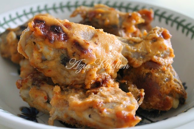 Ayam Percik Kelantan Disediakan Nana - Azie Kitchen