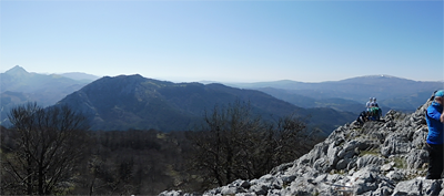 Panorámica desde la cima