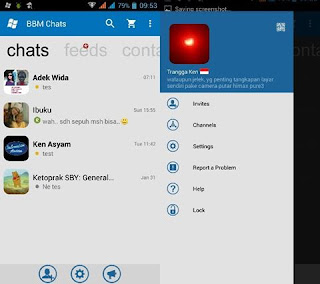 BBM Mod Transparan Windows Phone 2.13.1.14 Apk