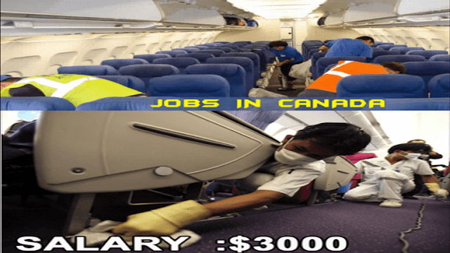 AIRCRAFT CLEANER JOBS WITH FREE VISA