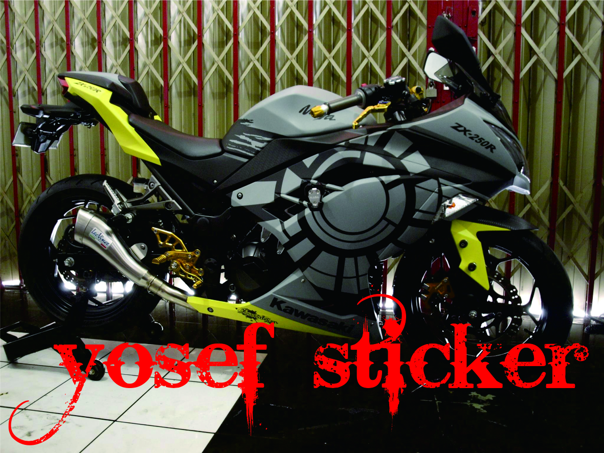 Kumpulan Modifikasi Ninja Cutting Sticker Terbaru Pecinta Modifikasi