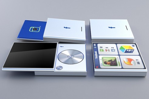 Design concept of facebook phone