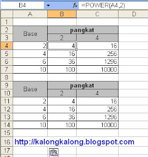 fungsi pangkat excel 01