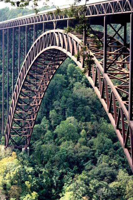 Arch of New river gorge bridge