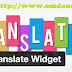Cara Memasang Widget Terjemahan/Google Translate di Blog yang baik dan benar