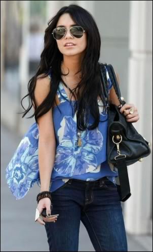 vanessa hudgens casual look. vanessa hudgens casual