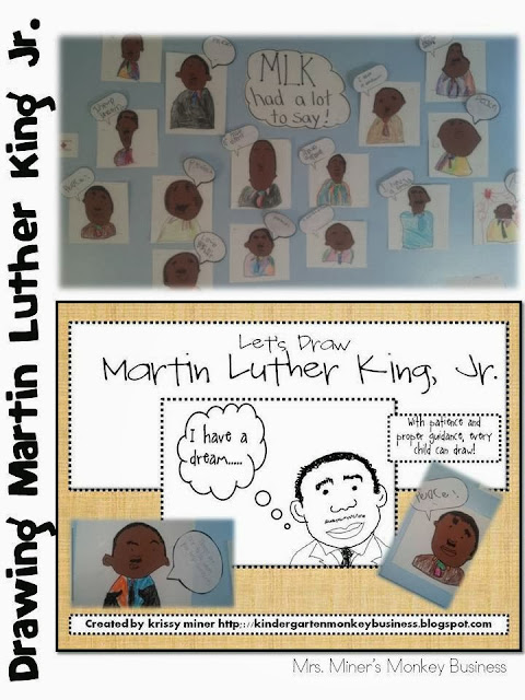 http://www.teacherspayteachers.com/Product/FREE-Martin-Luther-King-Directed-Drawing-469950