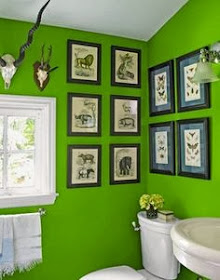 Beautiful Green Bathroom