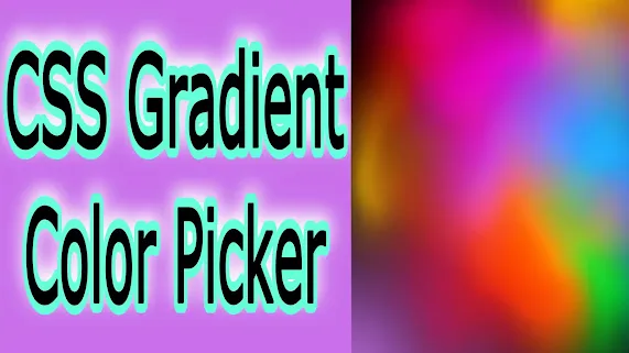 Generate CSS Gradient Color Picker