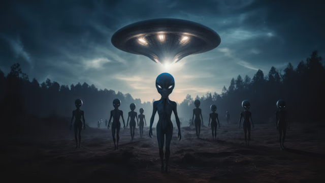 Aliens are a scary mystery