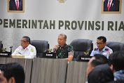 Jelang Pemilu 7 Hari lagi Pemerintah Provinsi Riau Menggelar Rapat Kordinasi Persiapan distribusi Pemilu Tahun 2024