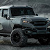 Rezvani Tank X is a Hellcat V8 engine-powered utility in dark menacing suit