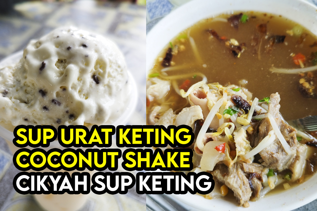Sup Urat Keting Coconut Shake Cikyah Sup Keting