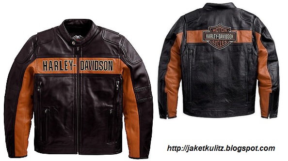 Gambar Jaket Kulit Motor Harley Davidson Klasik