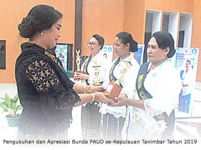 Pengukuhan dan Apresiasi Bunda PAUD se-Kepulauan Tanimbar Tahun 2019