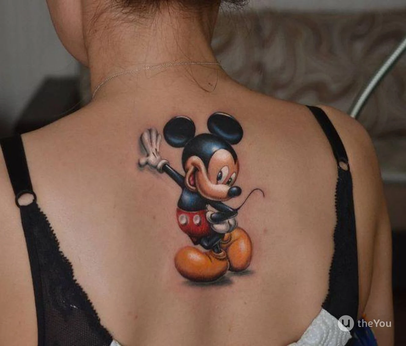 Tatuajes de Mickey y Minnie Mouse (