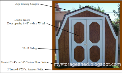 wood storage sheds plans free