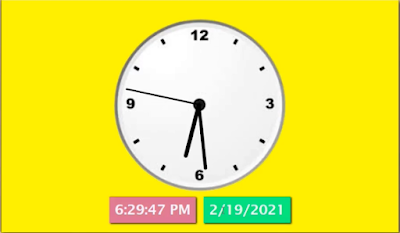 How to create an Analog Clock
