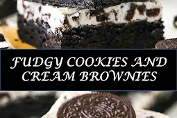 #SWEET #FUDGY #COOKIES #AND #CREAM #BROWNIES #RECIPE