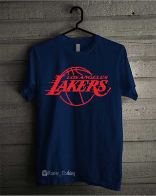 Kaos Basket NBA Lakers Los Angeles