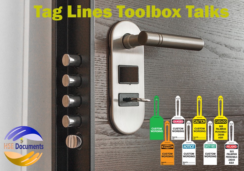 Use of Tag Lines Toolbox Talks 