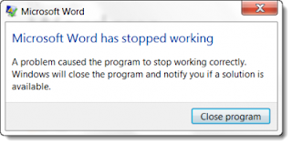 microsoft word error