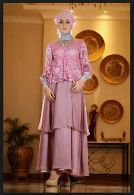 Koleksi Model Baju Muslim Pesta Elegan Terbaru 2016