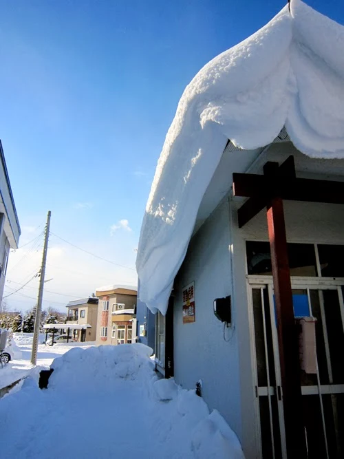 落下しない屋根雪