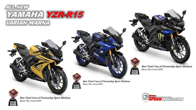 Varian,Spesifikasi dan Harga All New Yamaha R15  2019