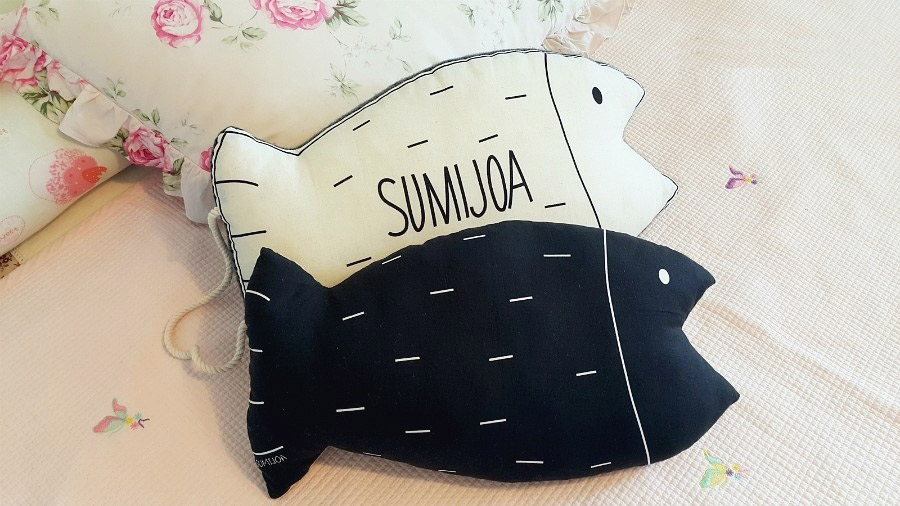 Decorative Pillow fish. DIY step-by-step tutorial. Подушка в виде рыбы, выкройка и инструкция 