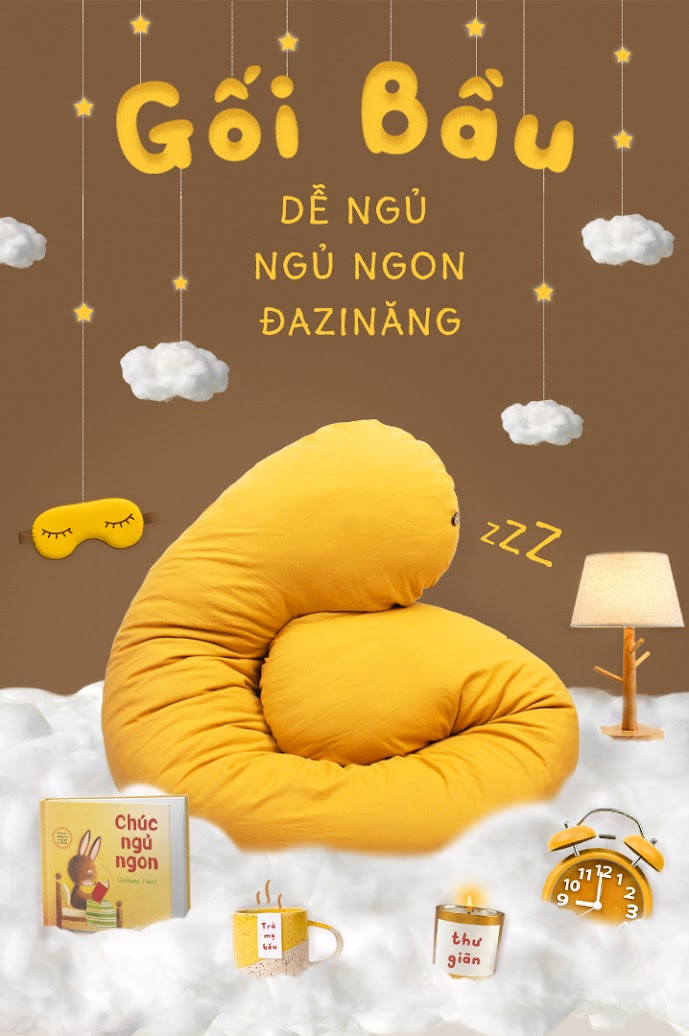 [A159] Tư vấn: Gối bầu Đậu Khuyết giảm đau lưng tốt nhất cho Mẹ