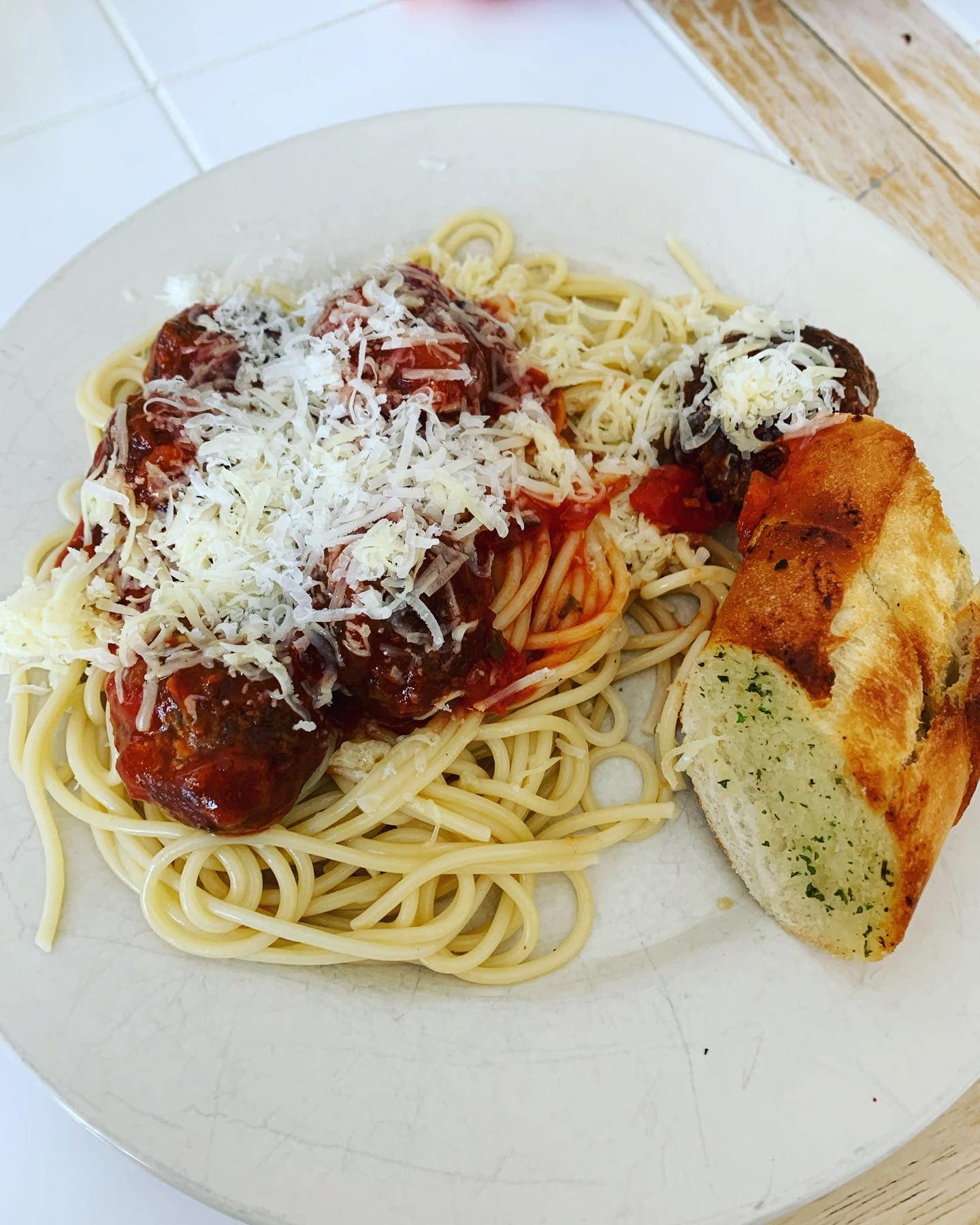 Spaghetti & meatballs recipe