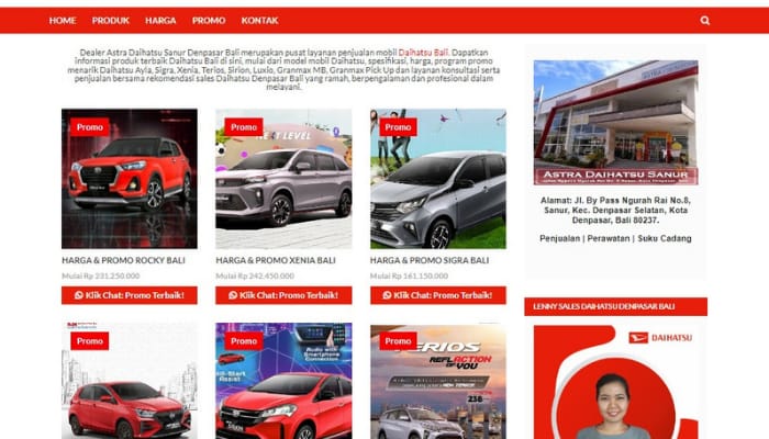 website sales mobil 4