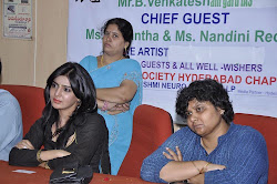 Samantha and Nandini in Awareness of Haemophilia - Press Meet