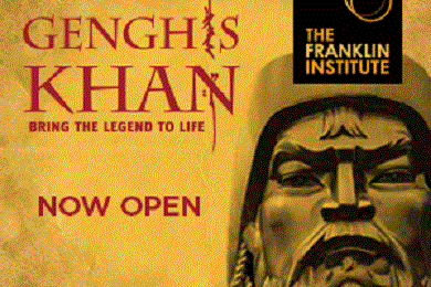 'Genghis Khan: Bring the Legend to Life' at the Franklin Institute