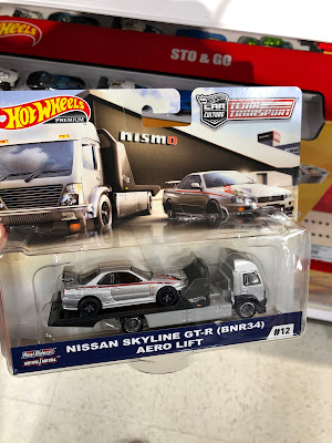 hot wheels nissan skyline gt-r bnr34 aero lift at target store