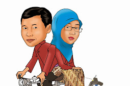 Gambar Kartun Lucu Naik Sepeda