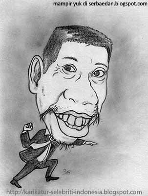 EDAN Karikatur Artis dan Tokoh Nasional Indonesia  