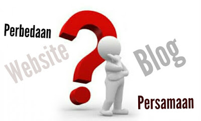 Perbedaan mendasar blog dan website