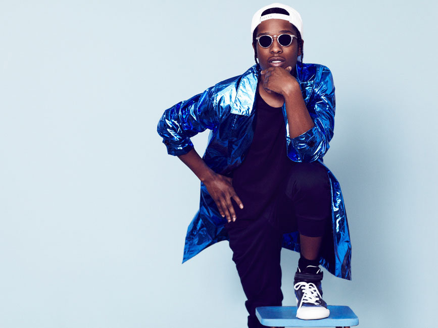 A$AP ROCKY ROCKS IT FOR MR. PORTER