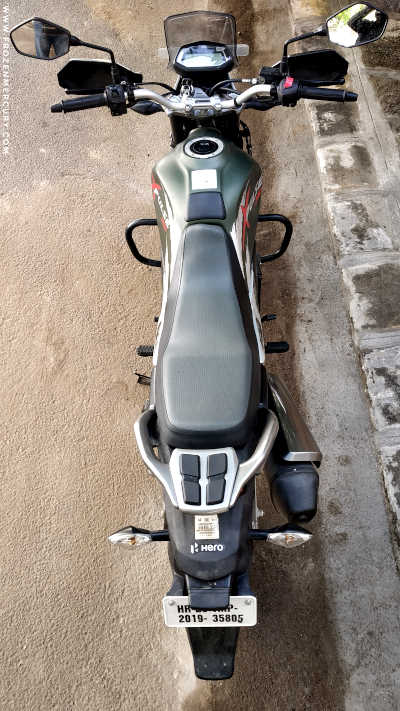 Hero Xpulse 200 - Rear top view