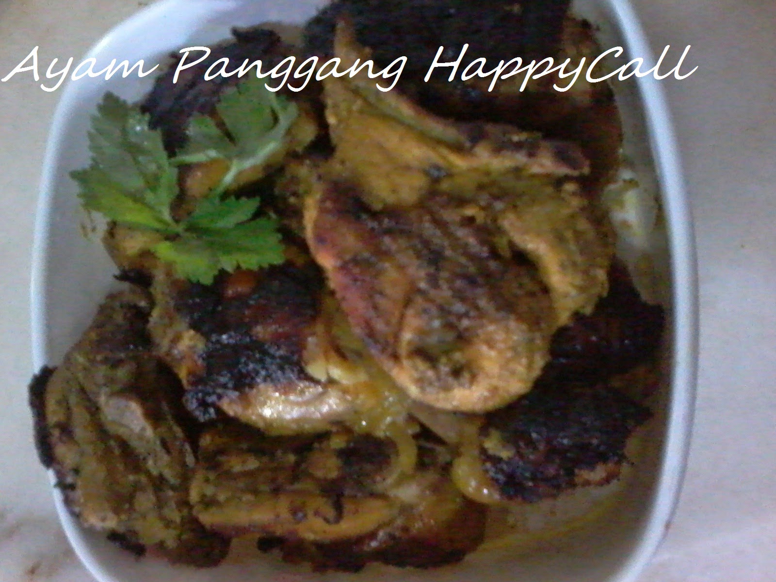Resepi Ayam Panggang HappyCall Doubleside Pan  blizful life