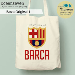 OceanSeven_Shopping Bag_Tas Belanja__Football Addiction_Barca Original 1