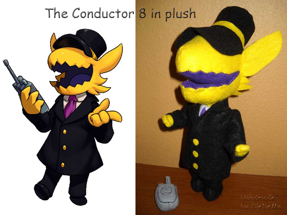 "A Hat in Time" characters turned into plush.