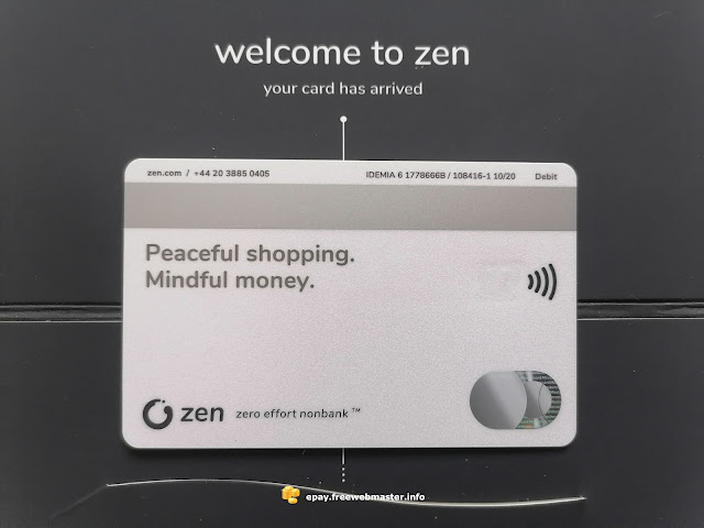 Бесплатные карты ZEN Mastercard