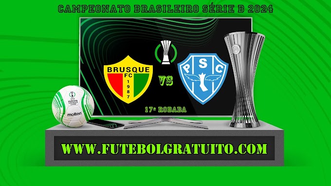Assistir Brusque x Paysandu ao vivo online grátis 24/07/2024