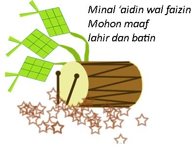 Adraya Blog: Arti Minal 'Aidin Wal Faizin